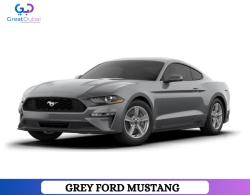 Grey FORD MUSTANG 2020 Rent in Sharjah