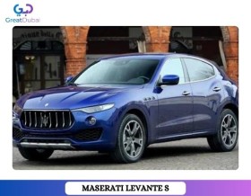 Rent Maserati Levante S 2017 in Dubai