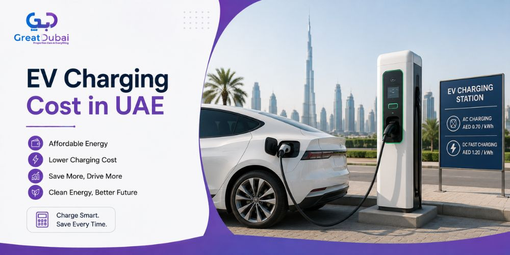 EV Charging Cost in UAE 2026: DEWA Rates & Model Guide!