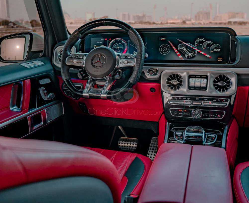 Rent Mercedes Benz AMG G63 2021 in Dubai-pic_2