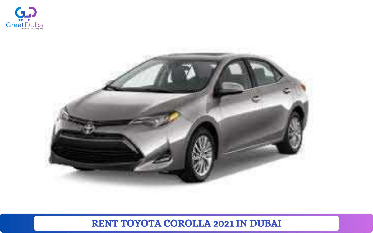 RENT TOYOTA COROLLA 2021 IN DUBAI-image