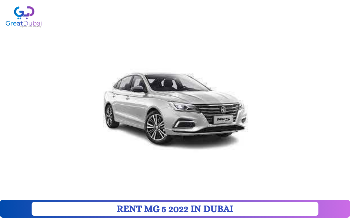 RENT MG 5 2022 IN DUBAI-image