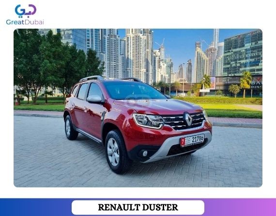 Rent Renault Duster 2022 in Dubai - Affordable SUV-image