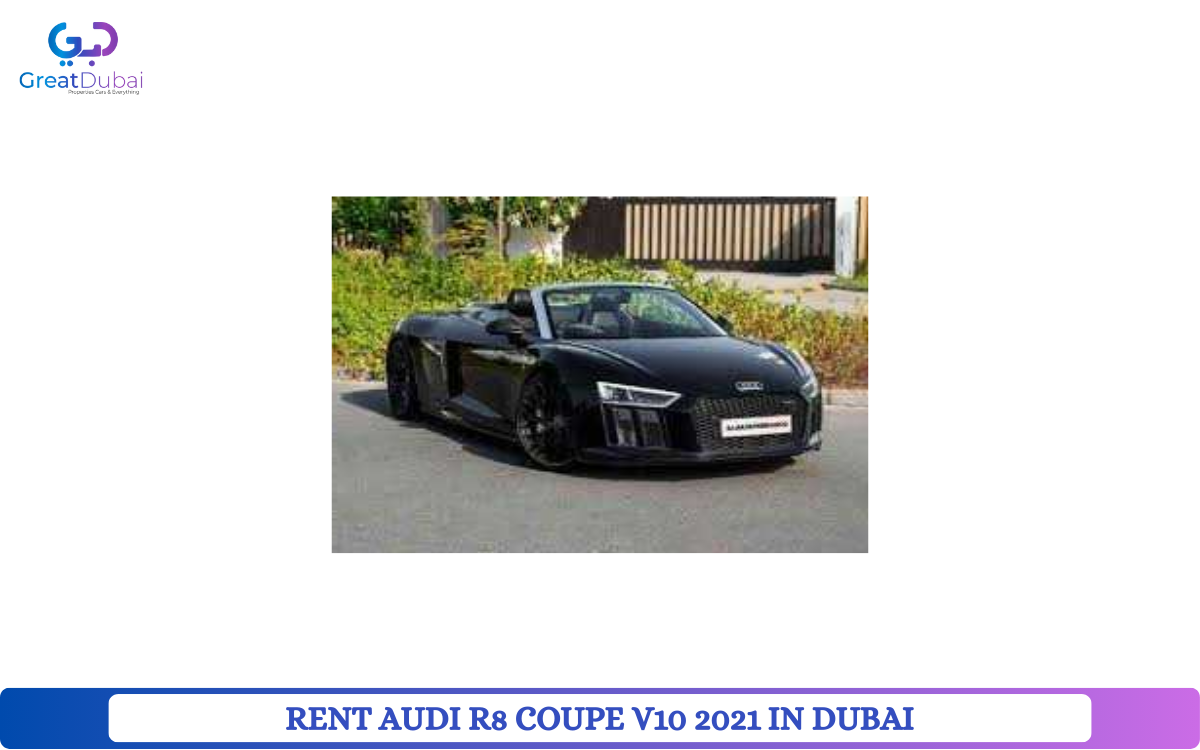 RENT AUDI R8 COUPE V10 2021 IN DUBAI-image