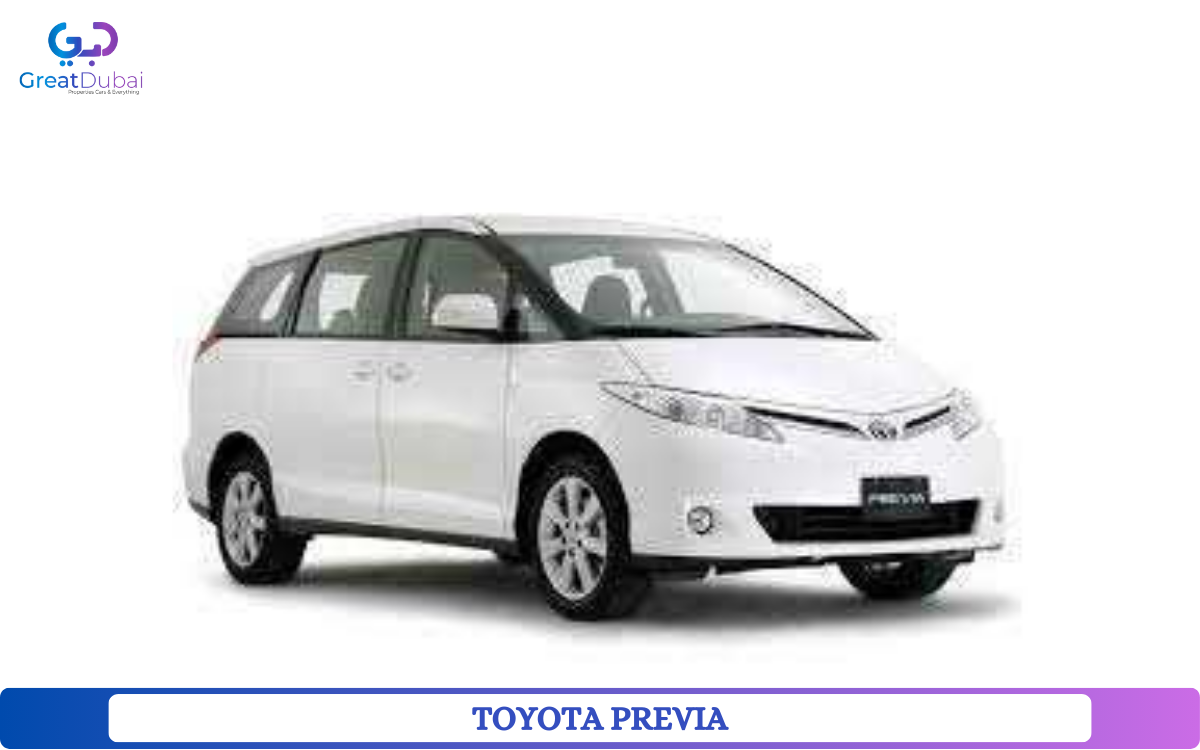 RENT TOYOTA PREVIA 2018 IN DUBAI-image