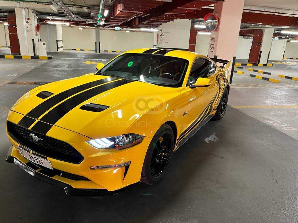 Rent Ford Mustang GT Coupe V8 2019 in Dubai - Power & Style-pic_4