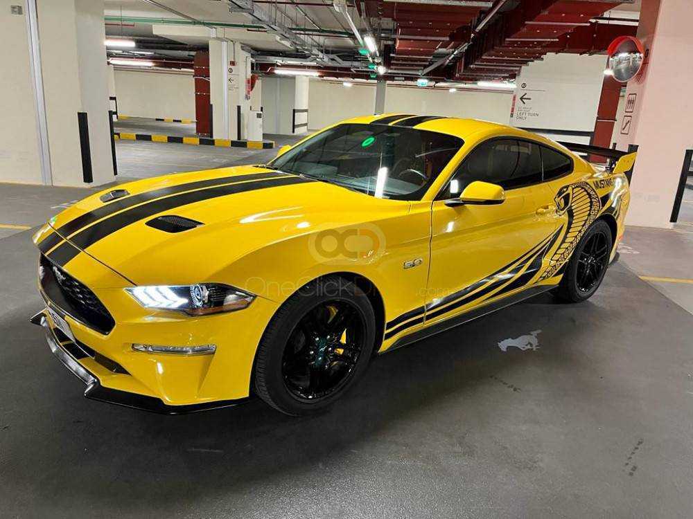 Rent Ford Mustang GT Coupe V8 2019 in Dubai - Power & Style-pic_1