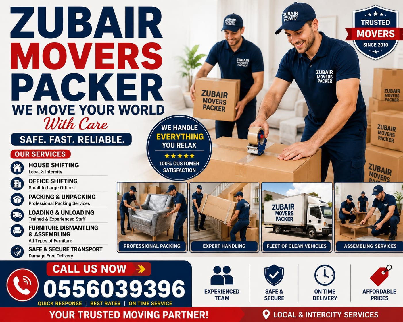 Zubair Local Furniture Movers 0556039396